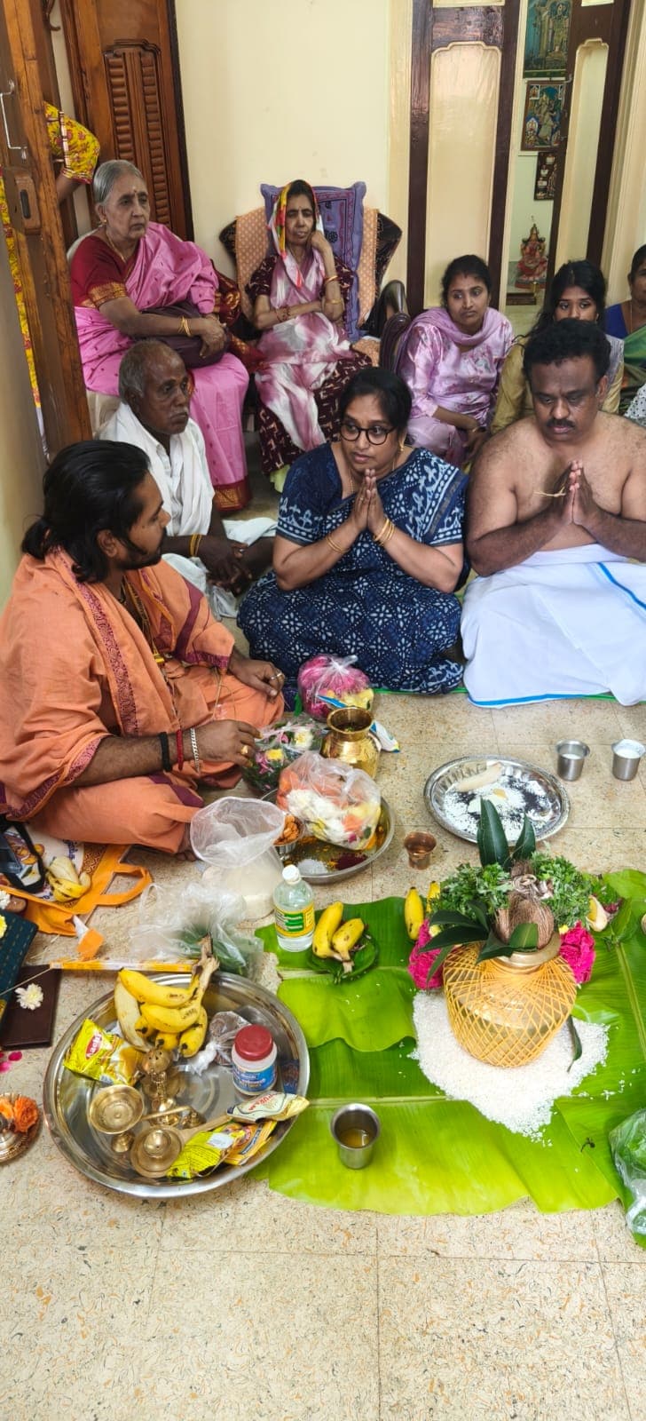 Pitru Dosh Nivaran Puja ceremony at Rameswaram by expert Vedic Pandit