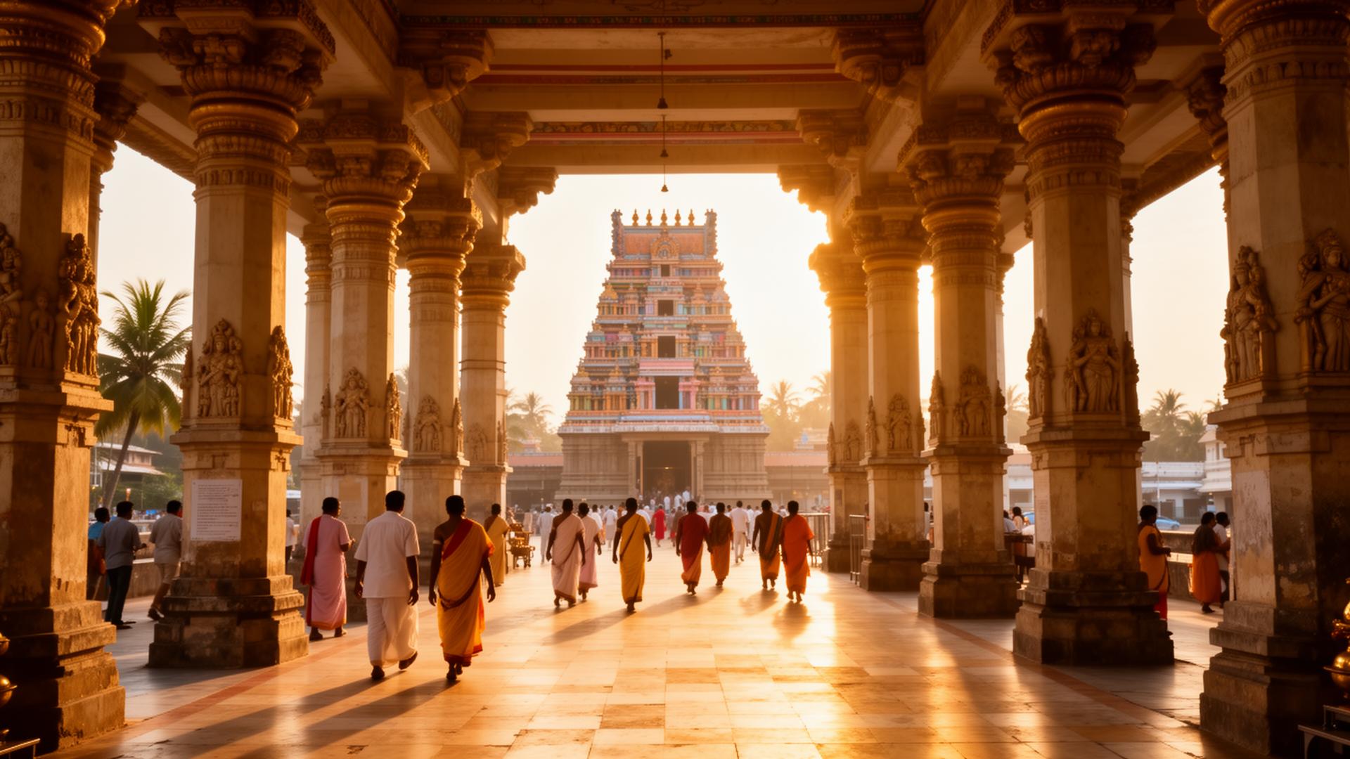 Thila Homam and Ancestral Rites in Rameswaram by Deepak Sastrigal